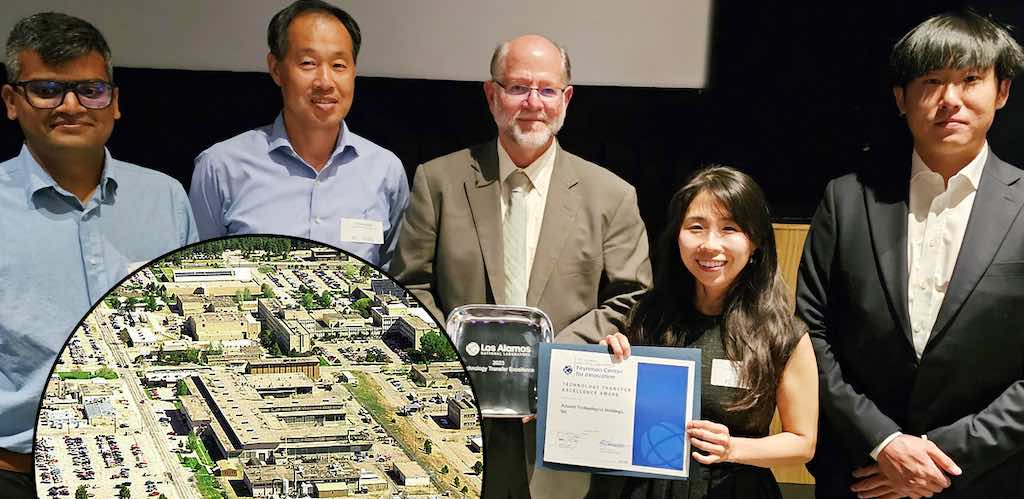Το Εθνικό Ερευνητικό Κέντρο Los Alamos των ΗΠΑ βραβεύει την Advent Technologies για Μεταφορά Τεχνολογίας