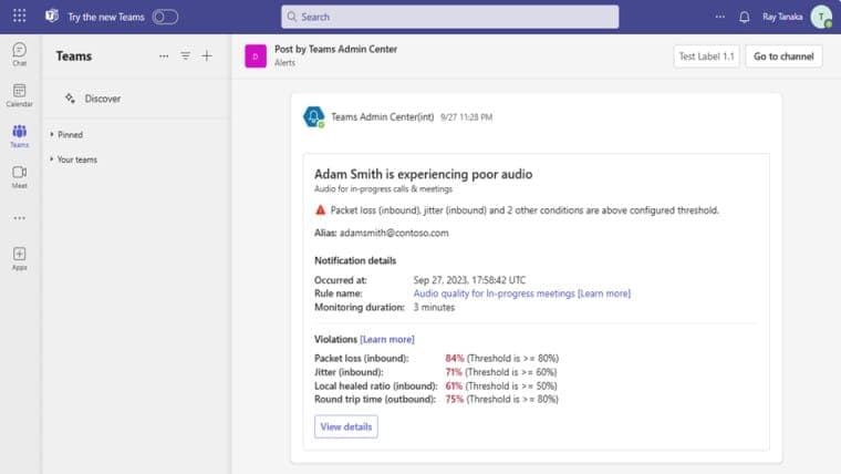 Microsoft teams