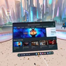 Meta OS UI - Meta Quest 3 review