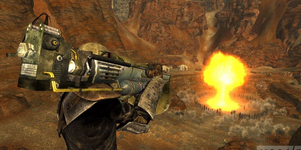 Mini nuke launcher Fallout New Vegas