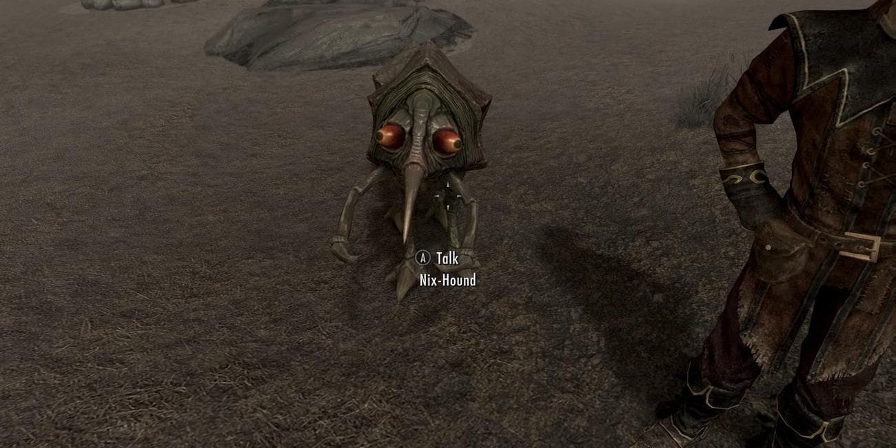 Nix Hound Creation Club mod in Skyrim
