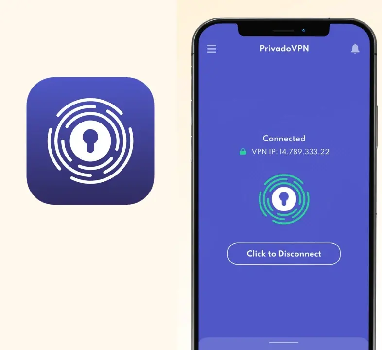 PrivadoVPN Δωρεάν εφαρμογές VPN για iPhone 