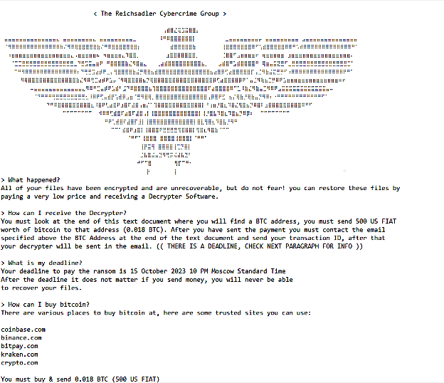 Η επιστολή λύτρων έπεσε στην επίθεση WS_FTP