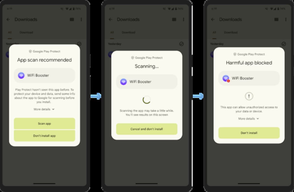 Σάρωση εφαρμογών σε πραγματικό χρόνο