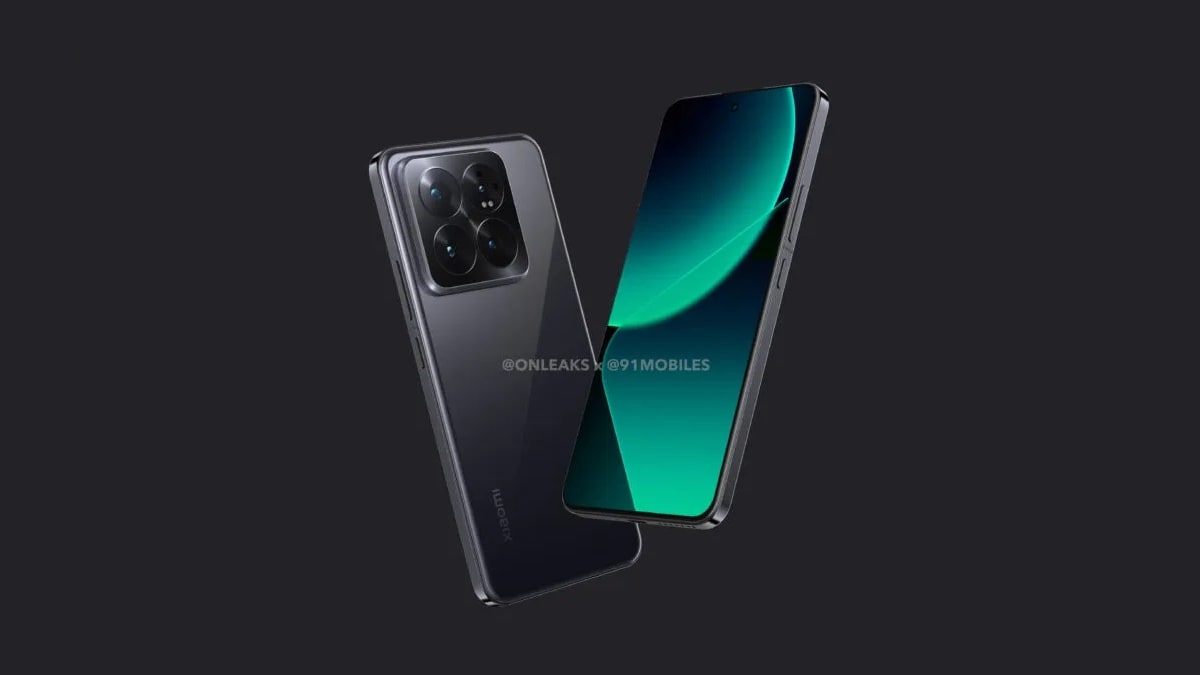 Xiaomi 14 Pro Leaked Renders Suggest Flat Display, Quad Rear Cameras, More