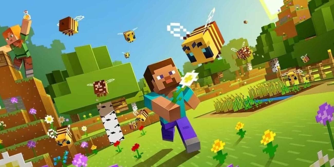 Ο παίκτης του Minecraft δείχνει τακτοποιημένα μοτίβα σκάλας που σχεδίασαν στο παιχνίδι
