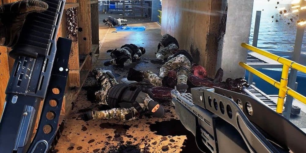 Κυνηγετικά όπλα διπλής χειρισμού στο Trepang2