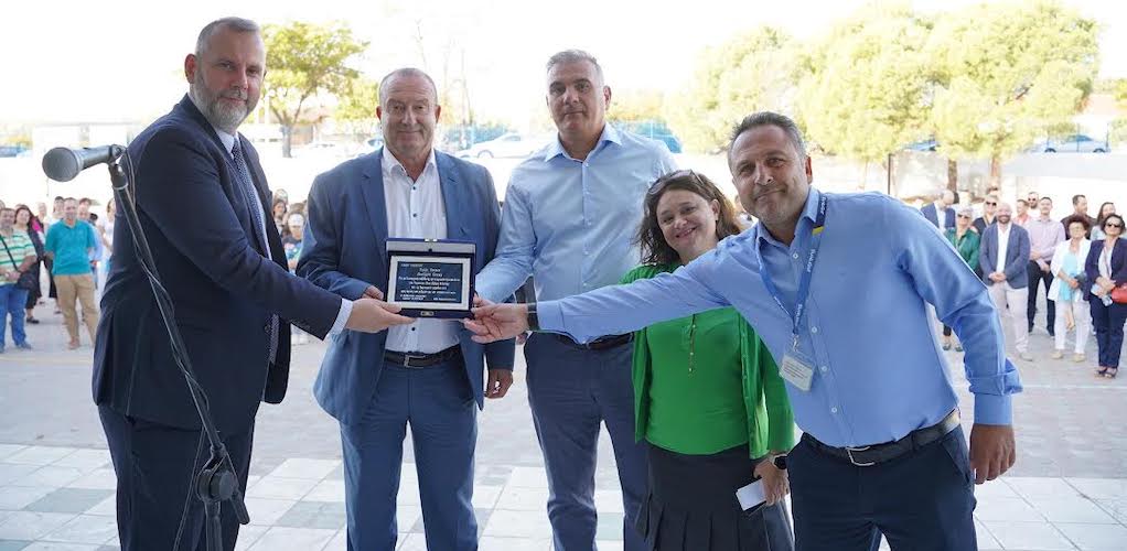 Εγκαίνια στο πλήρως ανακαινισμένο Γυμνάσιο Νέου Ολβίου Ξάνθης χρηματοδοτημένο εξ ολοκλήρου από τη Sunlight Group