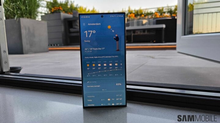 Samsung Weather app One UI 6