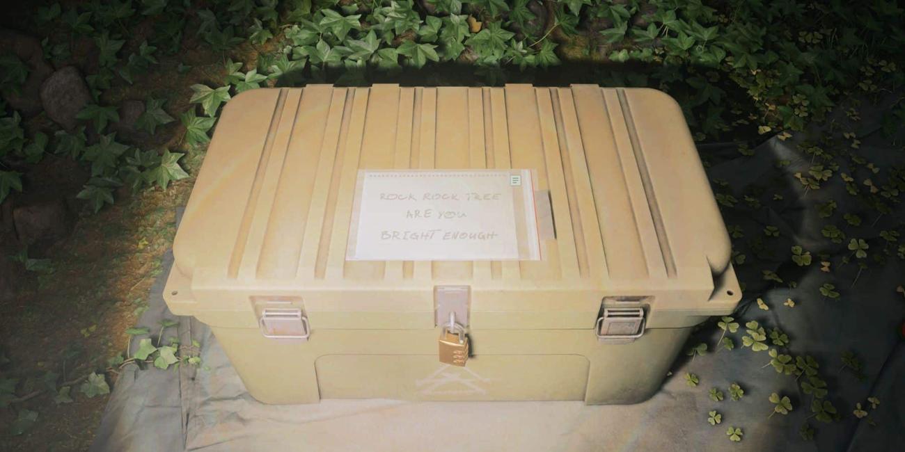 Λύση Puzzle Rock Tree Code (Streamside Cult Stash)
