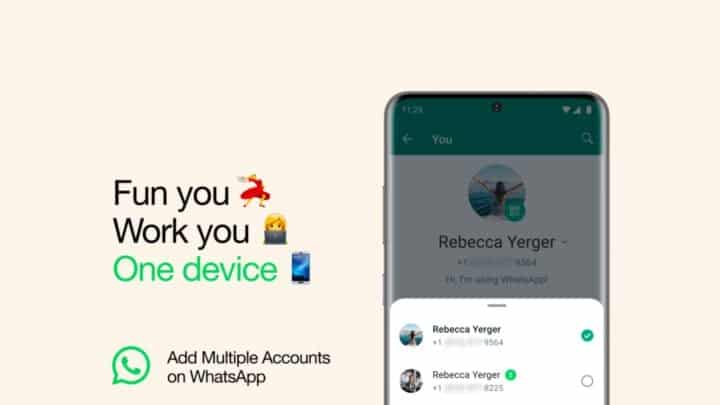 WhatsApp Multiple Accounts Same Phone