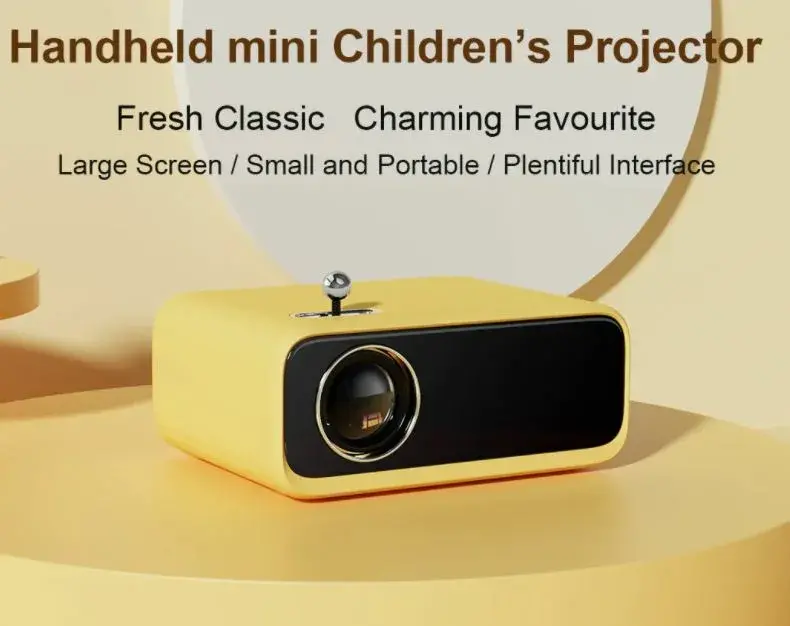 [#Ιστορικό_Χαμηλό[ Wanbo Mini: Ένας παιδικός LED προβολέας με 200ANSI Lumens στα 59€!