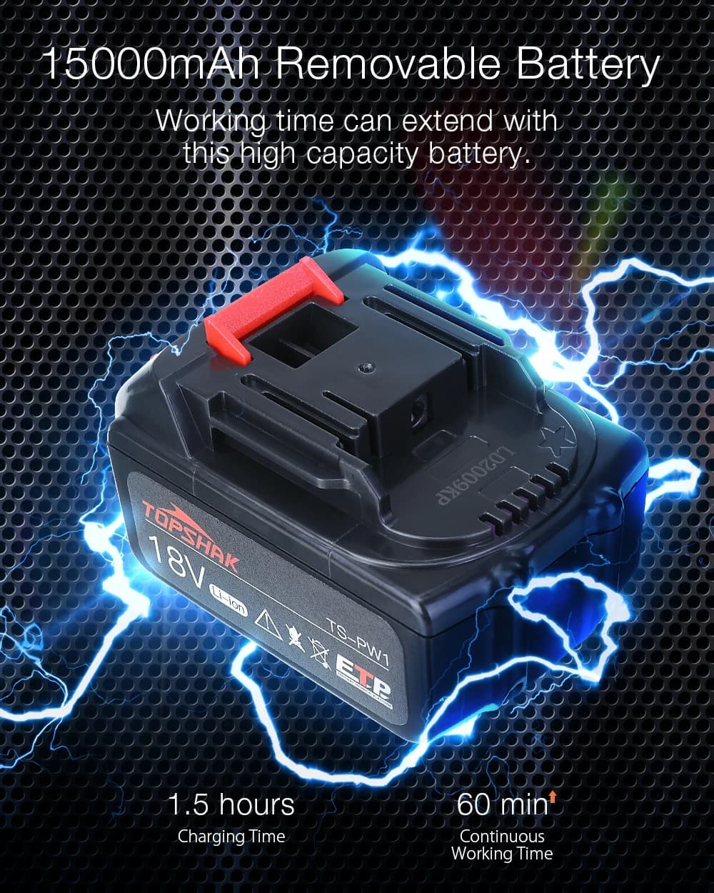 Topshak TS-PW1A : Brushless μπουλονόκλειδο μπαταρίας με κρούση και μπαταρία 1.5Ah με μόλις 68.8€!!, Topshak TS-PW1A : Brushless μπουλονόκλειδο μπαταρίας με κρούση και μπαταρία 1.5Ah με μόλις 68.8€!!, TechWar.gr