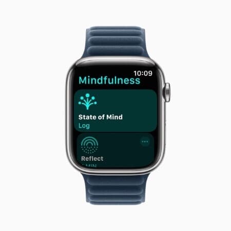 Εφαρμογή Apple Watch Mindfulness (Πηγή - Apple) - Το Apple Watch φέρεται να αποκτά παρακολούθηση αρτηριακής πίεσης και ανίχνευση υπνικής άπνοιας τον επόμενο χρόνο