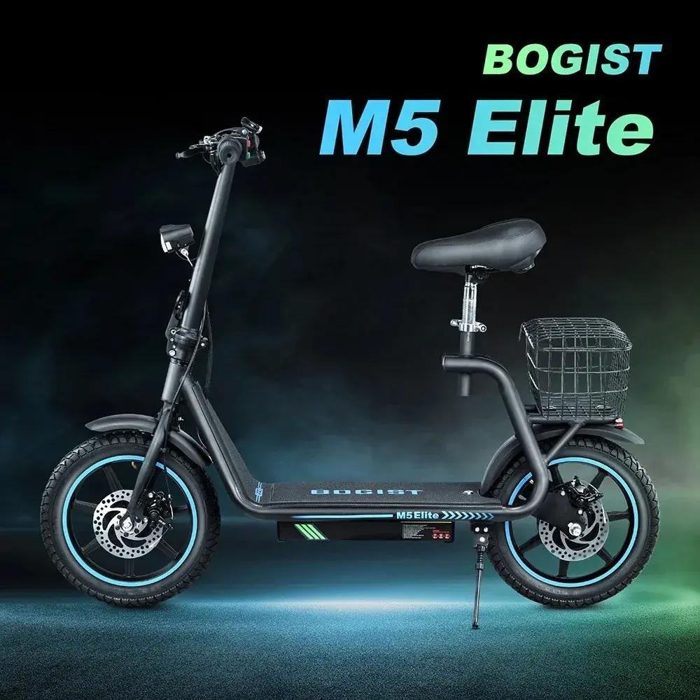 BOGIST M5 Elite: Σκουτεροπατίνι με ελαστικά 14" που δίνει άλλη διάσταση στις μετακινήσεις εντός πόλης!