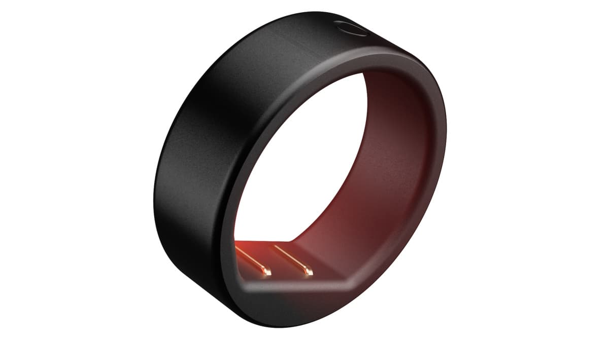 Κυκλικό δαχτυλίδι Λεπτό κόκκινο LED