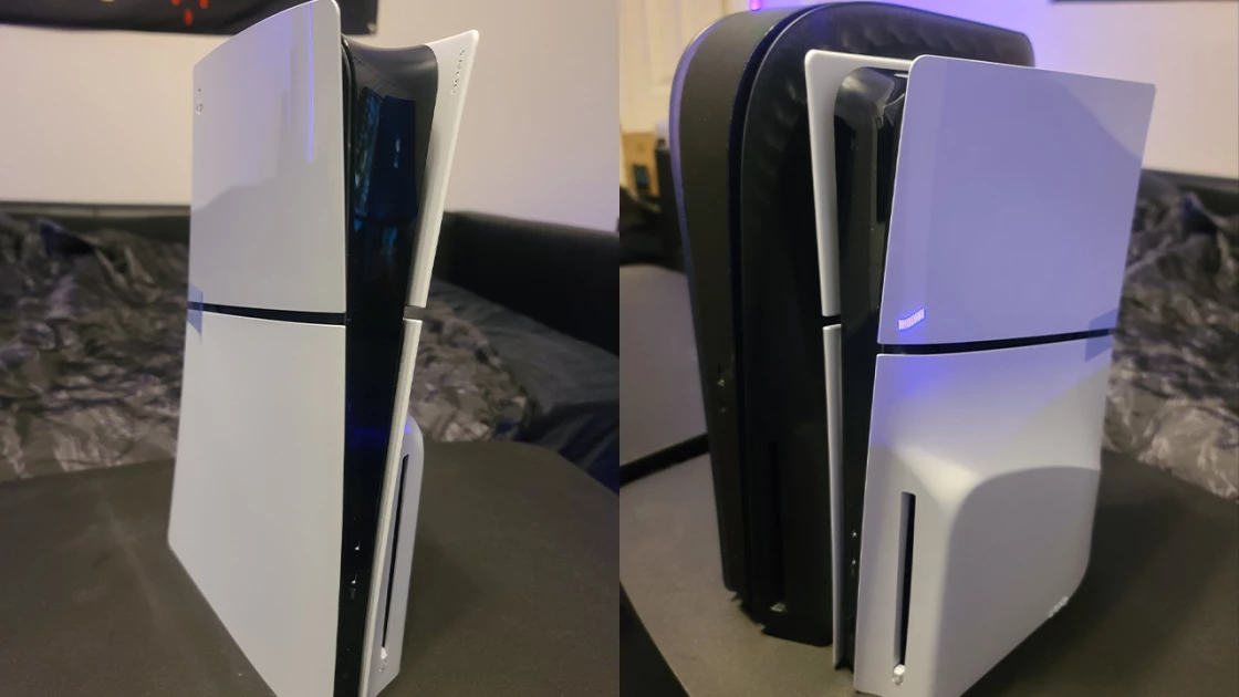 PS5 Slim: Πρώτες φωτογραφίες από την πραγματική ζωή – Δείτε πόσο μικρό είναι