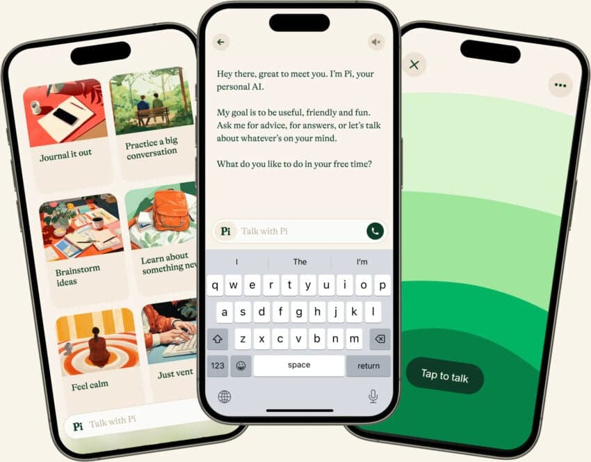 Οι καλύτερες εφαρμογές AI για iPhone - Pi AI iPhone - TechWar.GR