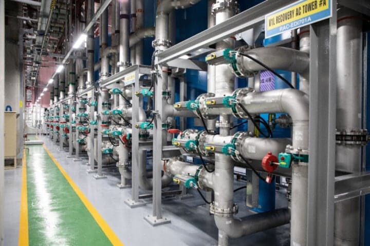 Σύστημα αναπαραγωγής Samsung Hwaseong Chip Plant Campus Ultrapure Water