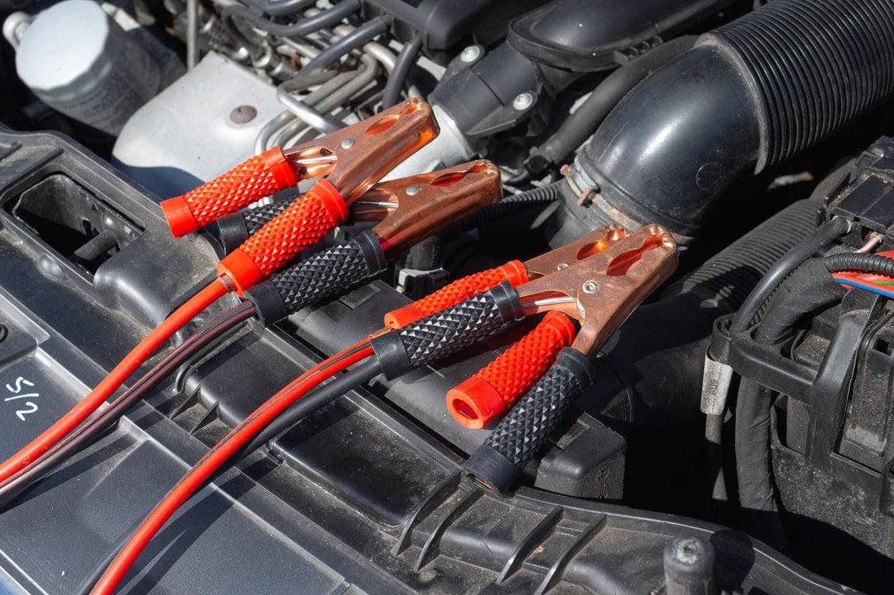 Best jumper cables stock image header