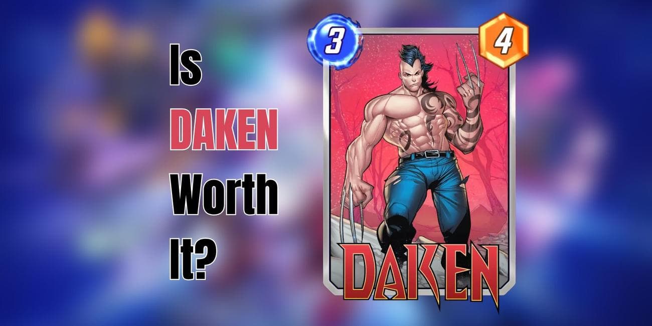 daken κάρτα στο snap της marvel.