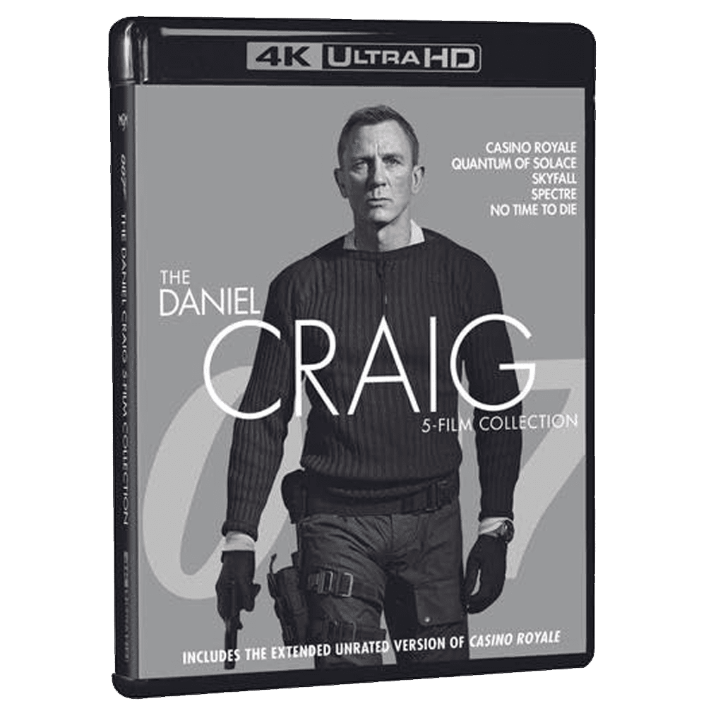 Daniel Craig Five Film James Bond Collection 4K