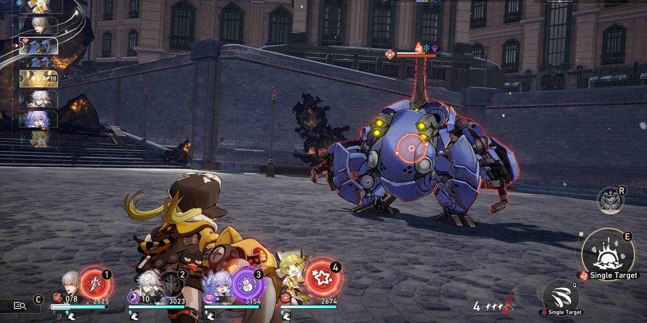 Hook fighting in Honkai: Star Rail