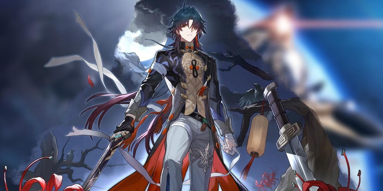 Official art for Blade, Honkai Star Rail's newest character