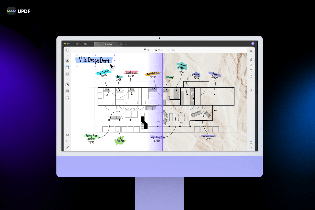 Γραφική εμφάνιση της δυνατότητας προβολής PDF του UPDF