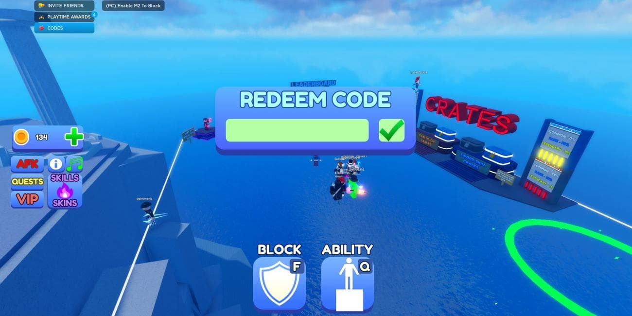 Roblox Blade Ball Codes (2)