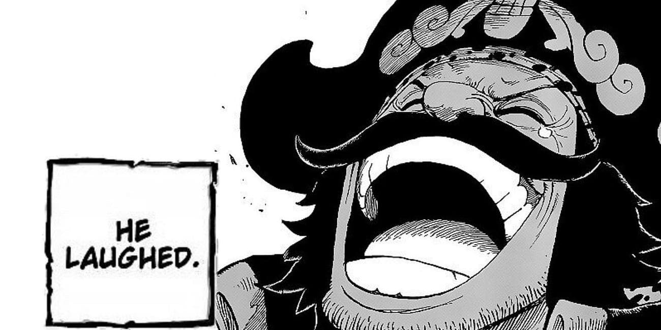 Ο Gol D Roger γελάει με την εκτέλεση