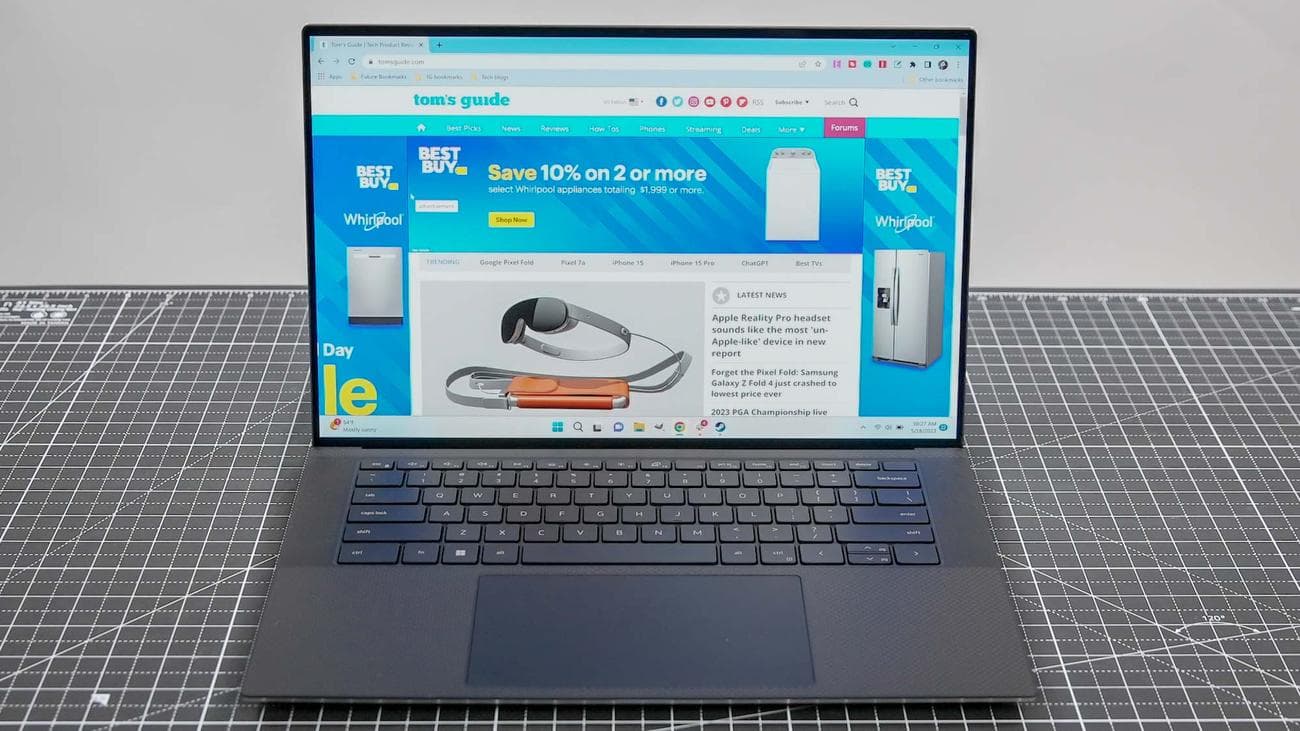 Μονάδα ελέγχου Dell XPS 15 OLED (2023).