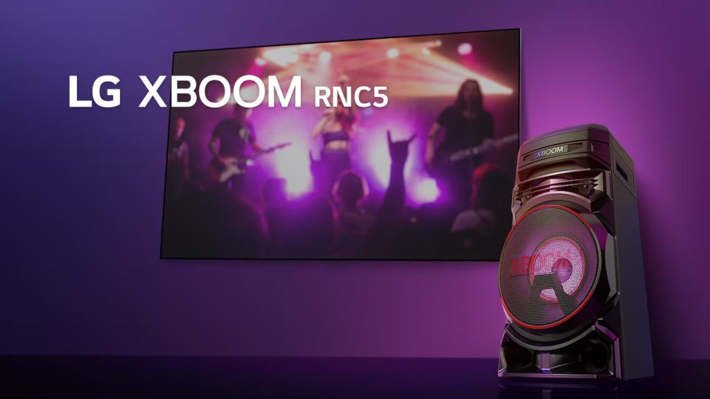 Νιώστε δυνατά τον ρυθμό του πάρτι με το νέο LG XBOOM RNC5