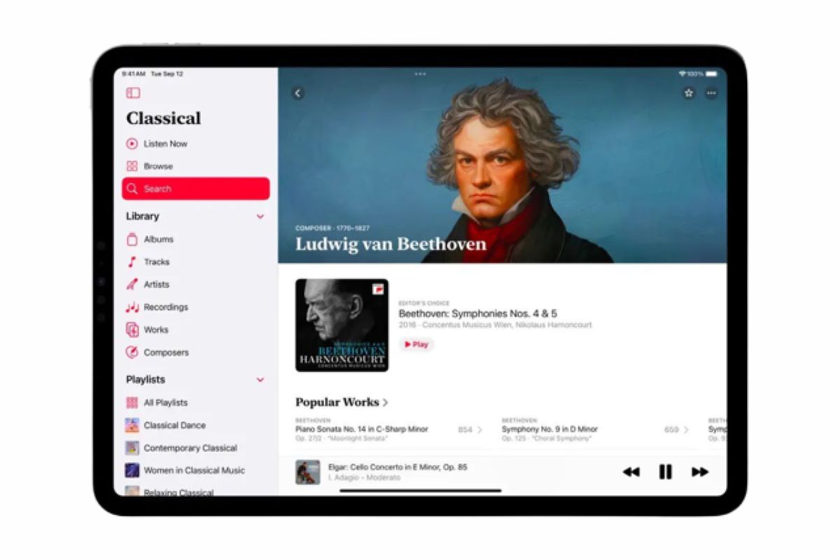 Το Apple Music Classical είναι πλέον διαθέσιμο στο iPad
