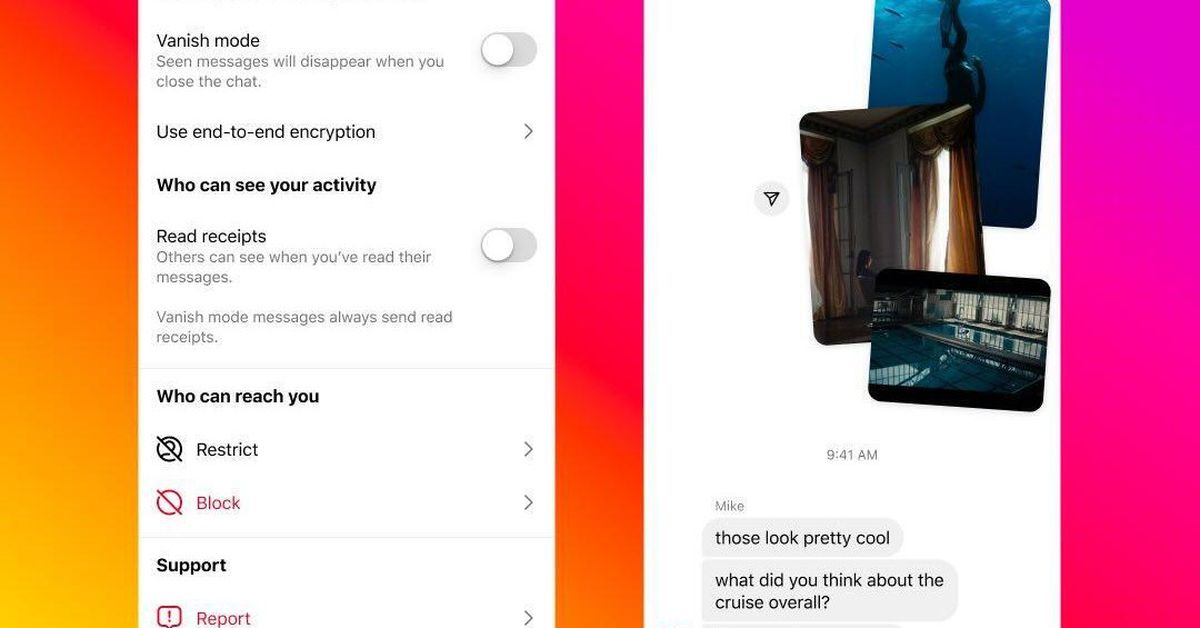 Το Instagram θα σας επιτρέψει επιτέλους να απενεργοποιήσετε τις αποδείξεις ανάγνωσης στα DM
