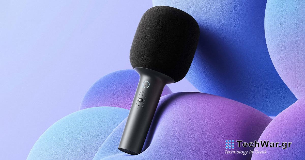 Μικρόφωνο Xiaomi Mijia K σχεδιασμένο για καραόκε
