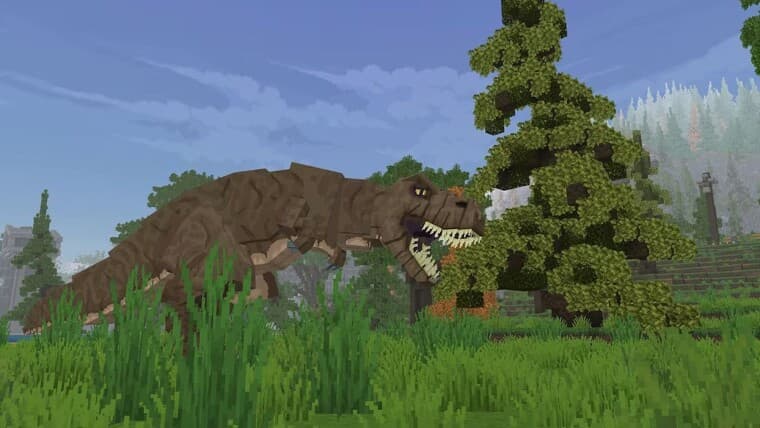 minecraft jurassic world