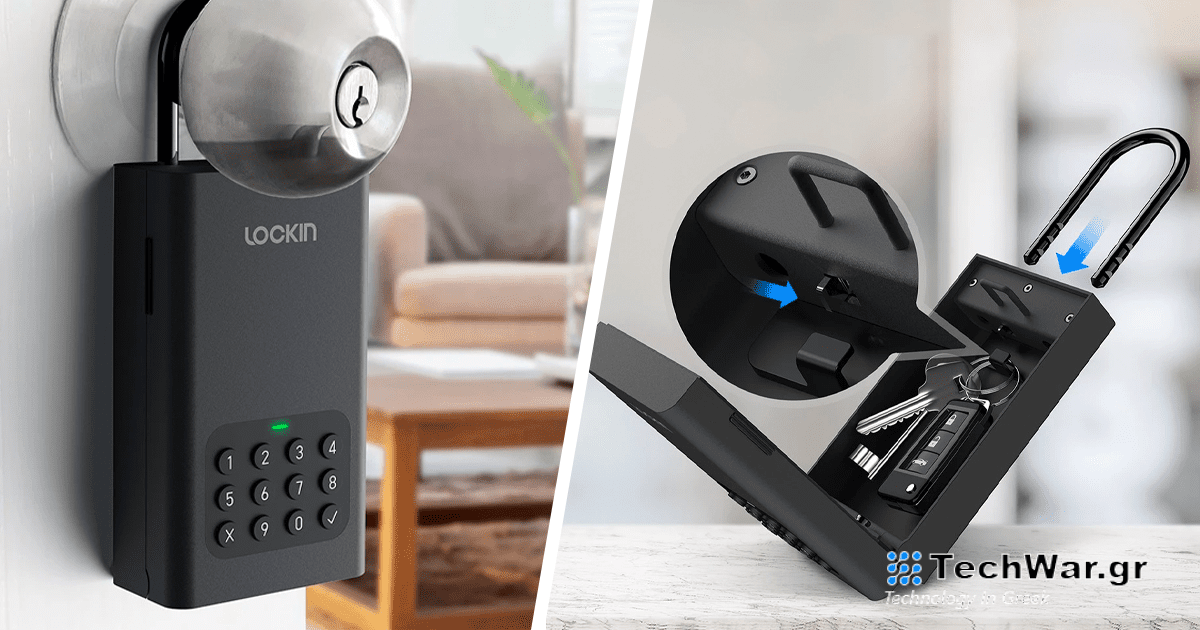  Χάρη στο έξυπνο χρηματοκιβώτιο Xiaomi Lockin L1 Smart Lockbox, δεν θα ξεφύγετε ποτέ ξανά!  Διαθέτει εφαρμογή, αντίσταση IPX5 και κουπόνι στην αποθήκη της Ε.Ε
