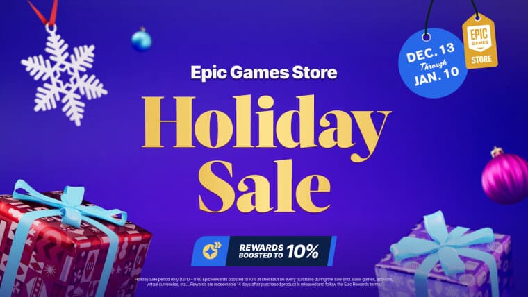 Το Epic Games Store Holiday Sale προσφέρει ατελείωτα κουπόνια έκπτωσης 33% και 17 δώρα, Το Epic Games Store Holiday Sale προσφέρει ατελείωτα κουπόνια έκπτωσης 33% και 17 δώρα, TechWar.gr