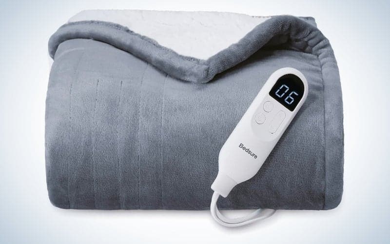 Bedsure Heated Blanket Electric Throw