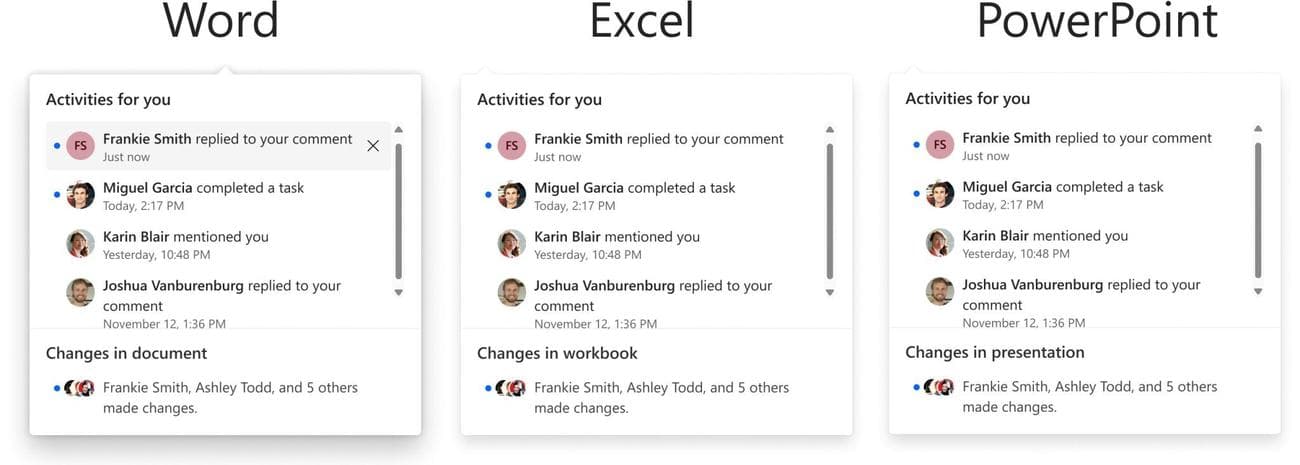 Η Microsoft ενημέρωσε τη δυνατότητα Catch Up για Word, Excel και PowerPoint για τον Ιστό, Η Microsoft ενημέρωσε τη δυνατότητα Catch Up για Word, Excel και PowerPoint για τον Ιστό, TechWar.gr