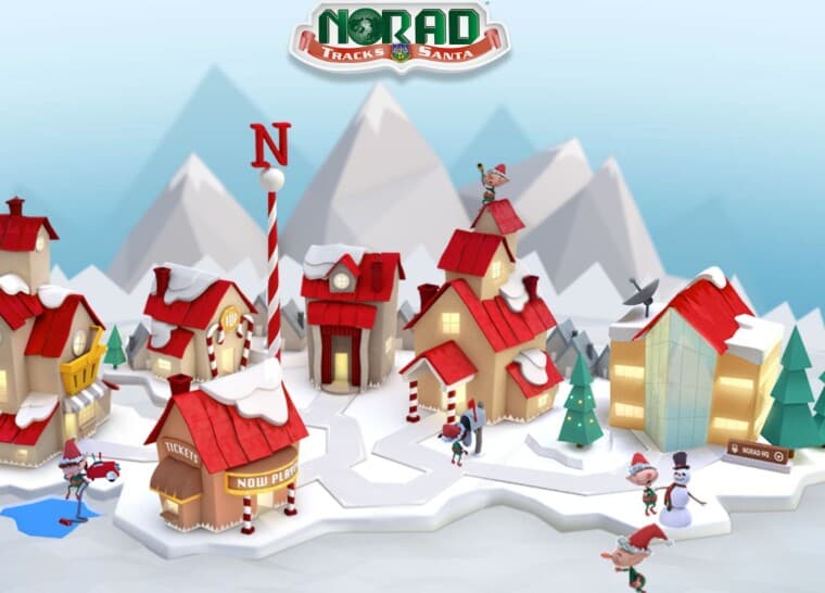 norad santa tracker