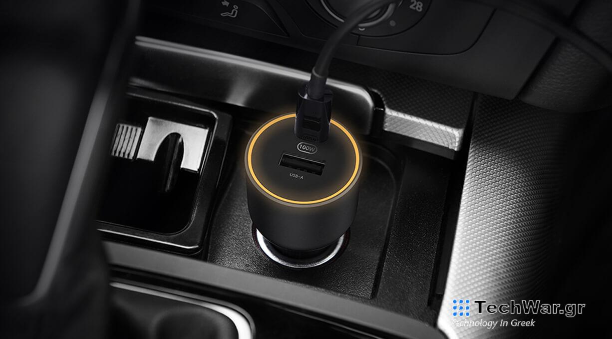  Με αγορά 2 τμχ η τιμή είναι μόνο 13€!  Ο πραγματικά ισχυρός φορτιστής Xiaomi 100 W μπορεί επίσης να φορτίσει φορητούς υπολογιστές
