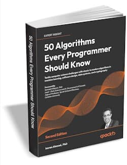 50 αλγόριθμοι που πρέπει να γνωρίζει κάθε προγραμματιστής - Δεύτερη έκδοση (Αξία 39,99 $) δωρεάν λήψη, 50 αλγόριθμοι που πρέπει να γνωρίζει κάθε προγραμματιστής – Δεύτερη έκδοση (Αξία 39,99 $) δωρεάν λήψη, TechWar.gr