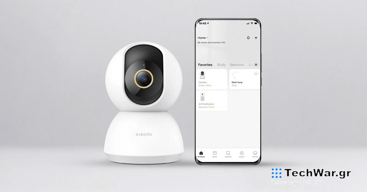 Το Xiaomi Smart Camera C300 είναι το πιο πρόσφατο μοντέλο κάμερας 2K για το σπίτι
