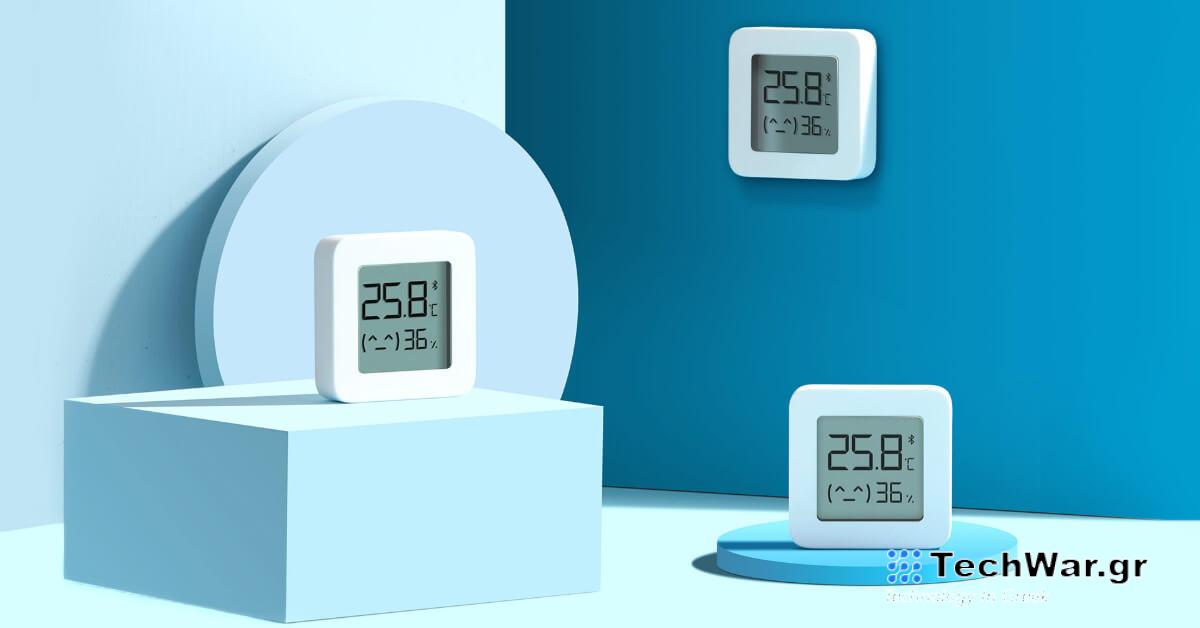 Το Xiaomi Mi Bluetooth Thermometer 2 μετρά επίσης την υγρασία και είναι εξαιρετικά φθηνό