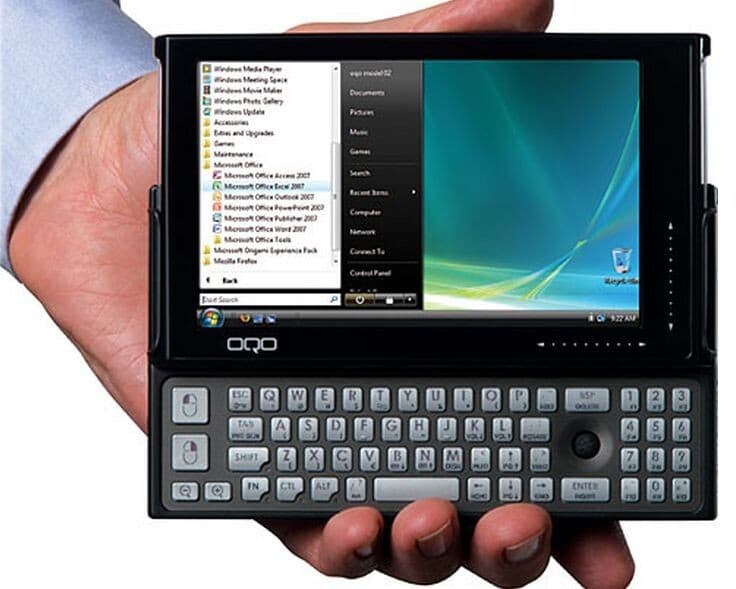Μια γρήγορη αναδρομή στον υπερκινητό υπολογιστή OQO και στις πολλές τηλεοπτικές του εμφανίσεις, Μια γρήγορη αναδρομή στον υπερκινητό υπολογιστή OQO και στις πολλές τηλεοπτικές του εμφανίσεις, TechWar.gr