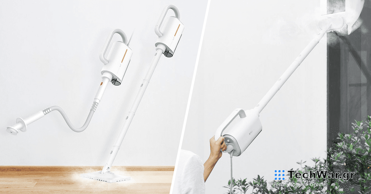  Το Deerma ZQ610 είναι ένας ισχυρός ατμοκαθαριστής για όλες τις επιφάνειες.  Έχει μεγάλη τιμή
