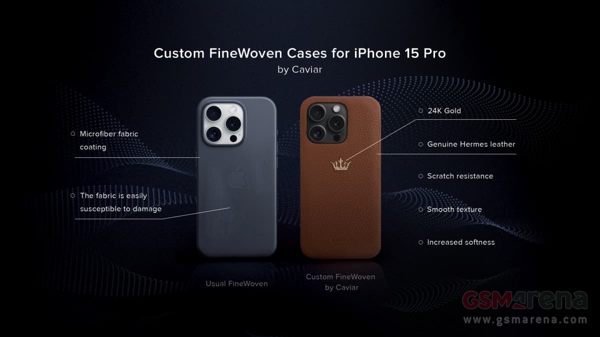 Το Caviar προσαρμόζει τις θήκες FineWoven της Apple για iPhone με δέρμα Hermes, με κόστος πάνω από 2 χιλιάδες δολάρια, Το Caviar προσαρμόζει τις θήκες FineWoven της Apple για iPhone με δέρμα Hermes, με κόστος πάνω από 2 χιλιάδες δολάρια, TechWar.GR