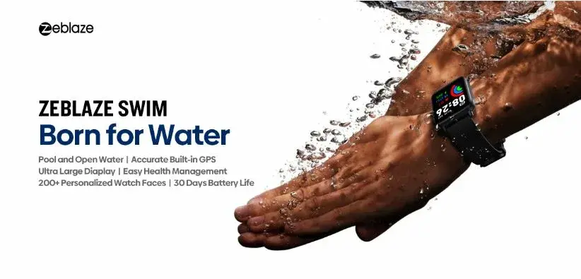 Κατακτήστε τα Νερά με το Zeblaze Swim: Το Απόλυτο Smart Watch γι' αυτό το Καλοκαίρι!